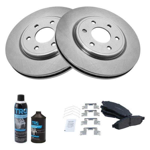 TRQ® - Front Disc Brake Kit with Ceramic Pads