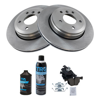 TRQ® - Rear Disc Brake Kit with Ceramic Pads