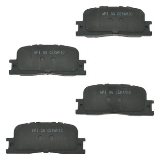 TRQ® - Performance Ceramic Rear Brake Kit