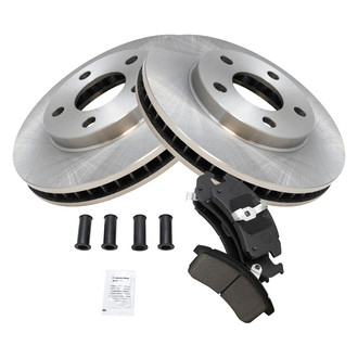 TRQ® - Front Disc Brake Kit with Ceramic Pads