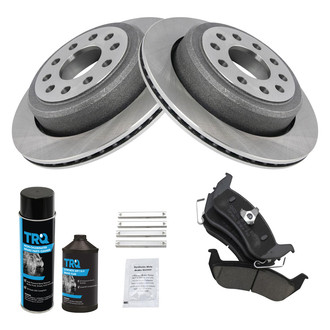 TRQ® - Rear Disc Brake Kit with Ceramic Pads