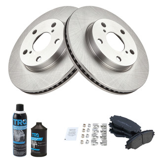 TRQ® - Front Disc Brake Kit with Ceramic Pads