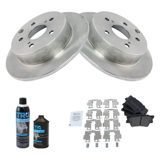 TRQ® - Rear Disc Brake Kit with Ceramic Pads