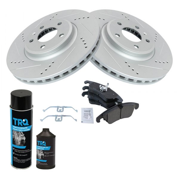 TRQ® - Performance Ceramic Front Brake Kit