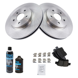 TRQ® - Rear Disc Brake Kit with Ceramic Pads