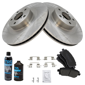 TRQ® - Front Disc Brake Kit with Ceramic Pads
