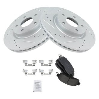TRQ® - Performance Ceramic Front Brake Kit