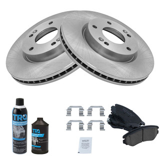 TRQ® - Front Disc Brake Kit with Ceramic Pads