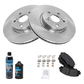 TRQ® - Front Disc Brake Kit with Ceramic Pads