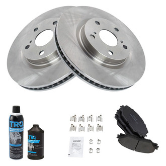 TRQ® - Front Disc Brake Kit with Ceramic Pads