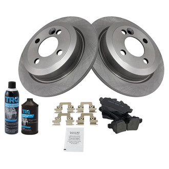 TRQ® - Rear Disc Brake Kit with Ceramic Pads