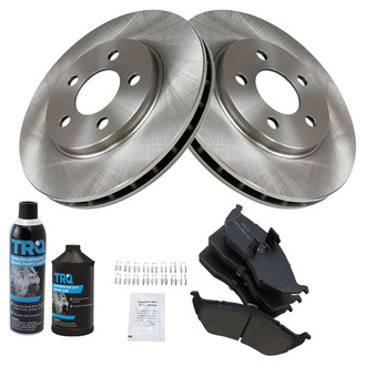 TRQ® - Front Disc Brake Kit with Ceramic Pads