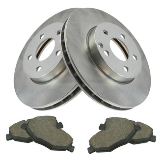 TRQ® - Front Disc Brake Kit with Ceramic Pads
