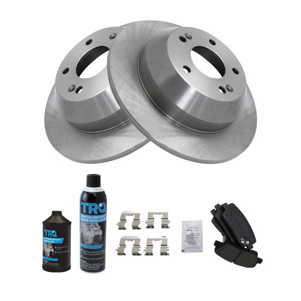 TRQ® - Rear Disc Brake Kit with Ceramic Pads