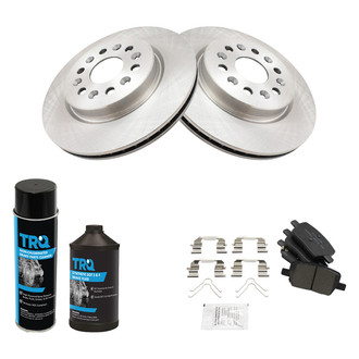 TRQ® - Rear Disc Brake Kit with Ceramic Pads