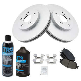 TRQ® - Front Disc Brake Kit with Ceramic Pads