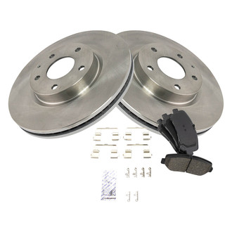 TRQ® - Front Disc Brake Kit with Ceramic Pads