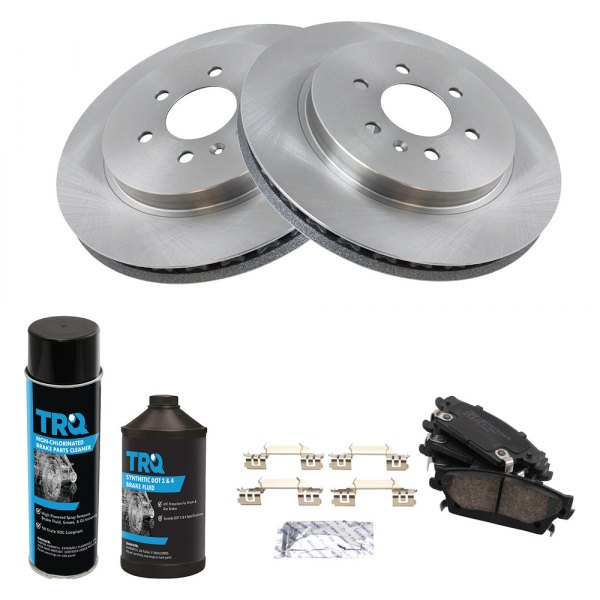 TRQ® - Rear Disc Brake Kit with Ceramic Pads