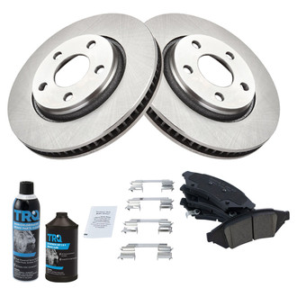 TRQ® - Front Disc Brake Kit with Ceramic Pads