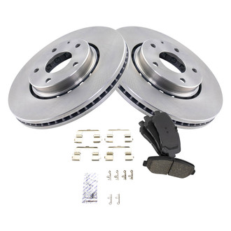 TRQ® - Front Disc Brake Kit with Ceramic Pads