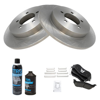 TRQ® - Rear Disc Brake Kit with Ceramic Pads