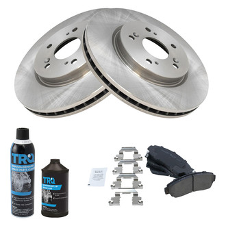 TRQ® - Front Disc Brake Kit with Ceramic Pads
