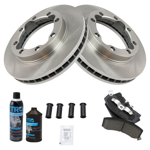 TRQ® - Front Disc Brake Kit with Ceramic Pads