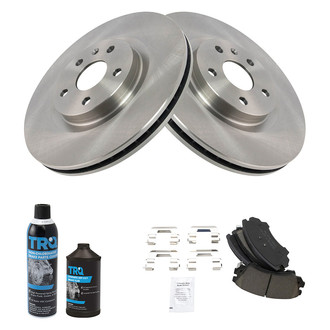 TRQ® - Front Disc Brake Kit with Ceramic Pads