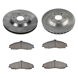 TRQ® - Front Disc Brake Kit with Ceramic Pads