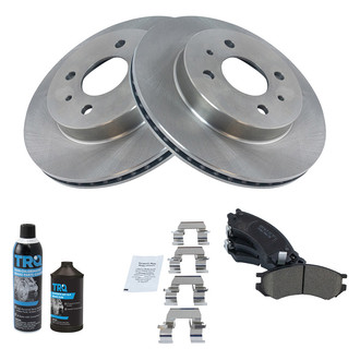TRQ® - Front Disc Brake Kit with Ceramic Pads