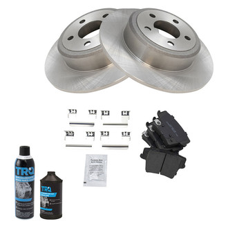 TRQ® - Rear Disc Brake Kit with Ceramic Pads