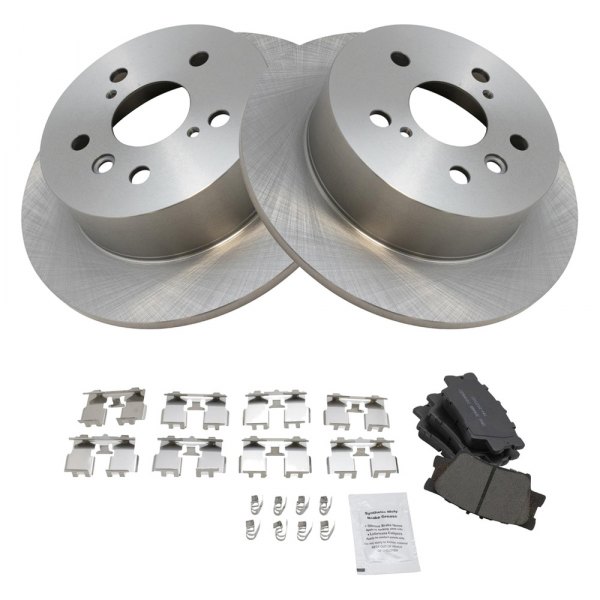 TRQ® - Rear Disc Brake Kit with Ceramic Pads