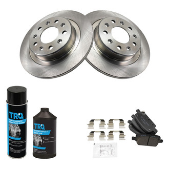 TRQ® - Rear Disc Brake Kit with Ceramic Pads