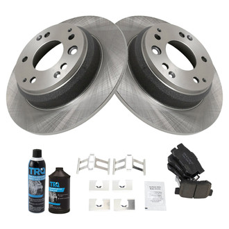 TRQ® - Rear Disc Brake Kit with Ceramic Pads