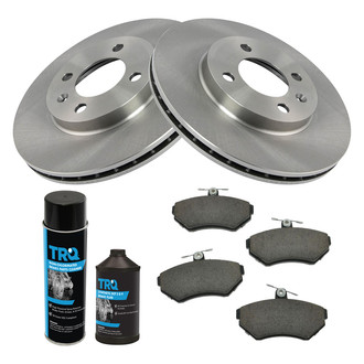 TRQ® - Front Disc Brake Kit with Ceramic Pads
