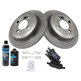 TRQ® - Rear Disc Brake Kit with Ceramic Pads