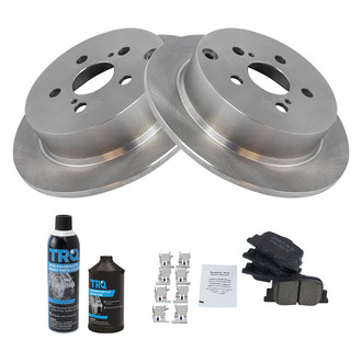 TRQ® - Rear Disc Brake Kit with Ceramic Pads