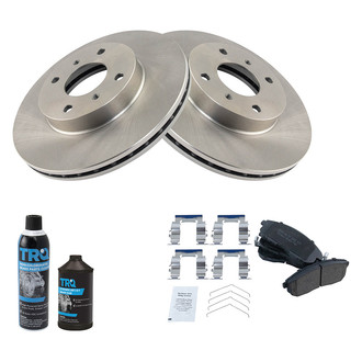 TRQ® - Front Disc Brake Kit with Ceramic Pads