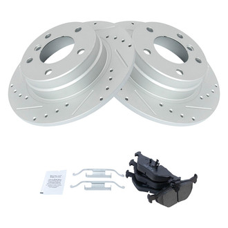 TRQ® - Performance Ceramic Rear Brake Kit