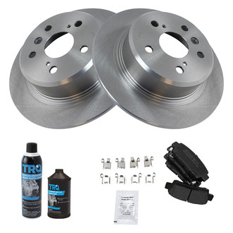 TRQ® - Rear Disc Brake Kit with Ceramic Pads