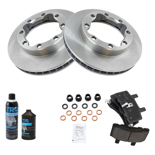 TRQ® - Front Disc Brake Kit with Ceramic Pads