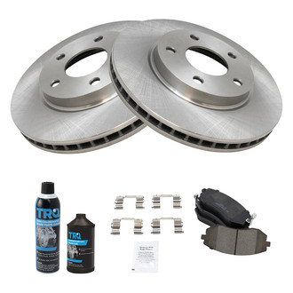 TRQ® - Front Disc Brake Kit with Ceramic Pads