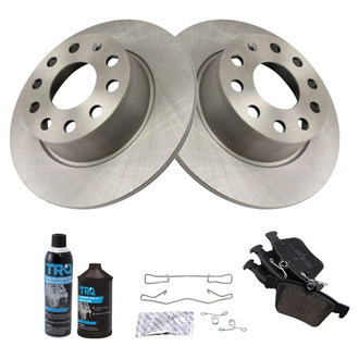 TRQ® - Rear Disc Brake Kit with Ceramic Pads