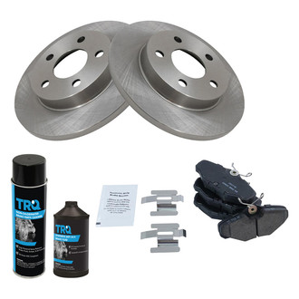 TRQ® - Rear Disc Brake Kit with Ceramic Pads