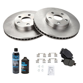 TRQ® - Front Disc Brake Kit with Ceramic Pads