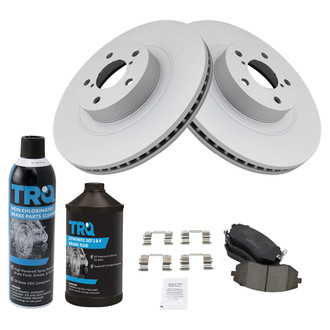 TRQ® - Front Disc Brake Kit with Ceramic Pads