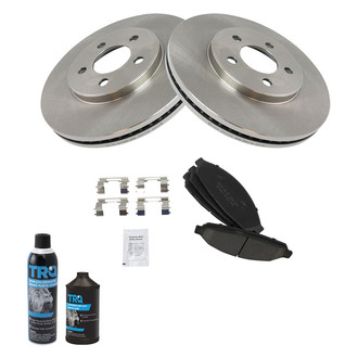 TRQ® - Front Disc Brake Kit with Ceramic Pads