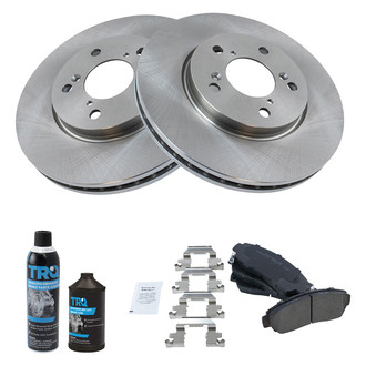 TRQ® - Front Disc Brake Kit with Ceramic Pads