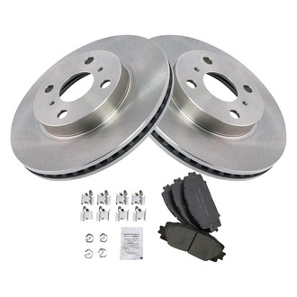 TRQ® - Front Disc Brake Kit with Ceramic Pads
