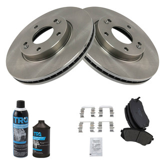 TRQ® - Front Disc Brake Kit with Ceramic Pads
